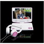 Lenco DVP-910 Lecteur DVD de voyage Rose