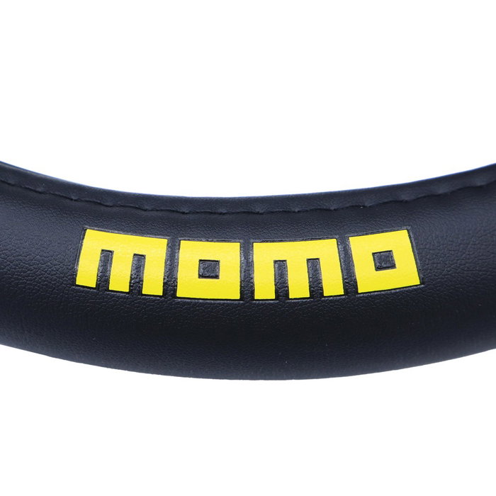 Momo Housse De Volant Momo Profile Noir-Jaune M 38-39 cm MOMLSWC0PROBY Style Sportif Polyuréthane