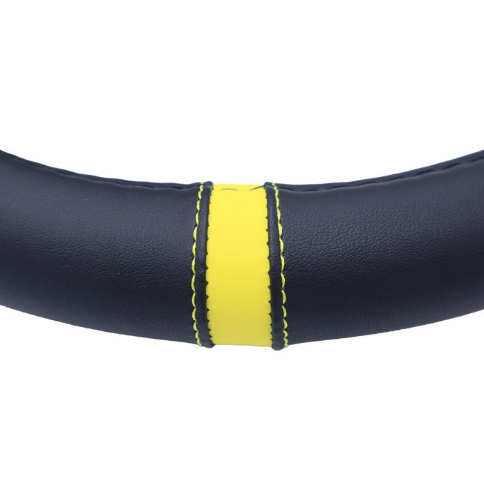 Momo Housse De Volant Momo Profile Noir-Jaune M 38-39 cm MOMLSWC0PROBY Style Sportif Polyuréthane