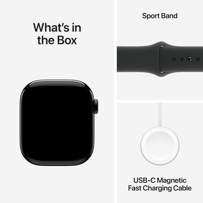 Montre intelligente Apple Apple Watch Series 10 Noir 1,77"