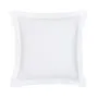 Today Taie d'oreiller TO 63x63 + 5 cm en Oxford 100% coton 57 fils uni couleur Craie