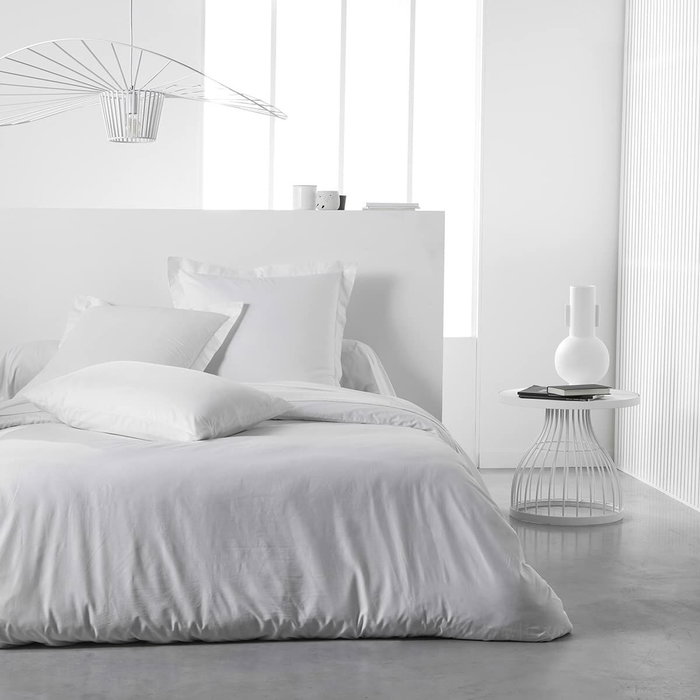 Today Taie d'oreiller Essential Craie 63 x 63+5 cm Today Taie d'oreiller Essential Craie 63 x 63+5 cm