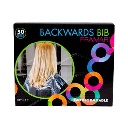 FRAMAR Bavettes inversées biodégradables, 50 unités