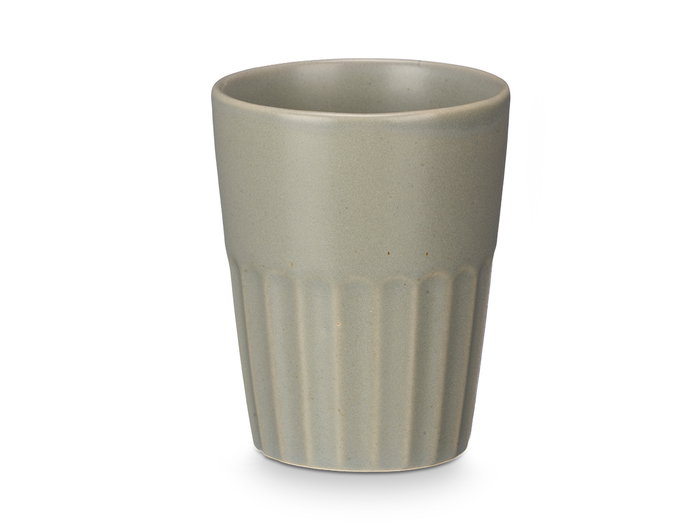 Vessia Verre court surtis gris et noir 150 ml 7x8x7 cm (Set de 36)