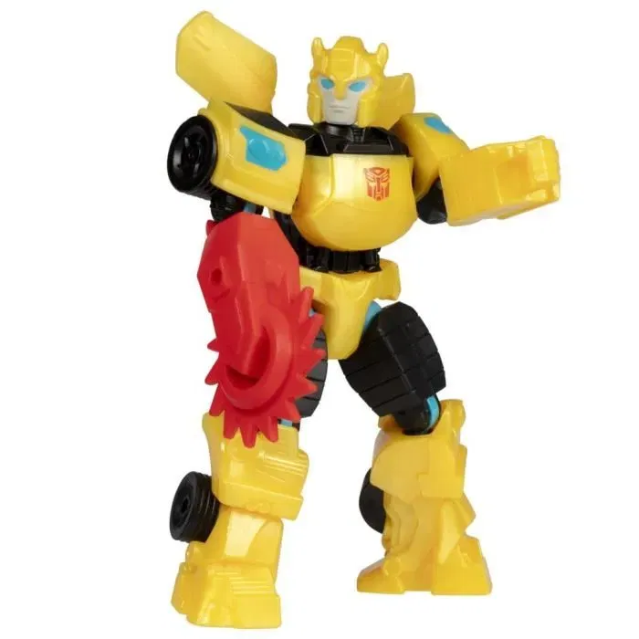 Hasbro MixMashers - Figurine personnalisable Transformers Bumblebee 12 cm avec accessoires, à mélanger et combiner, à partir de 4 ans Hasbro MixMashers - Figurine personnalisable Transformers Bumblebee 12 cm avec accessoires, à mélanger et combiner, à partir de 4 ans