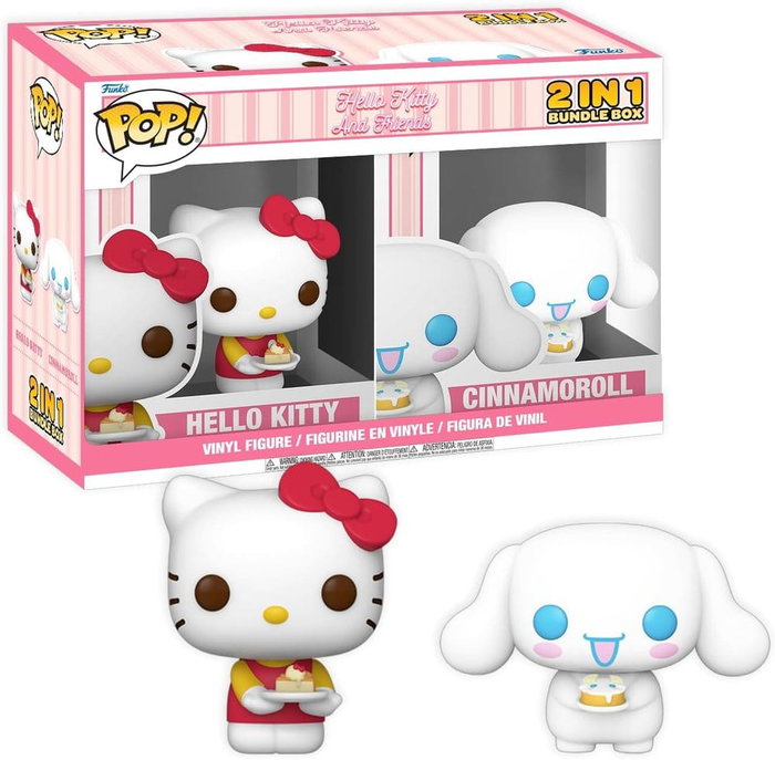 Funko Hello Kitty Exclusive Box Cinnamoroll & Hello Kitty with Cake Funko Hello Kitty Exclusive Box Cinnamoroll & Hello Kitty with Cake