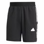 Short de Sport Adidas House Of Tiro Fleece Noir
