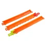 Hot Wheels Ensemble de Pistes Droites Track Creator JDW41 - Rails droits et flexible pour agrandir vos circuits voitures