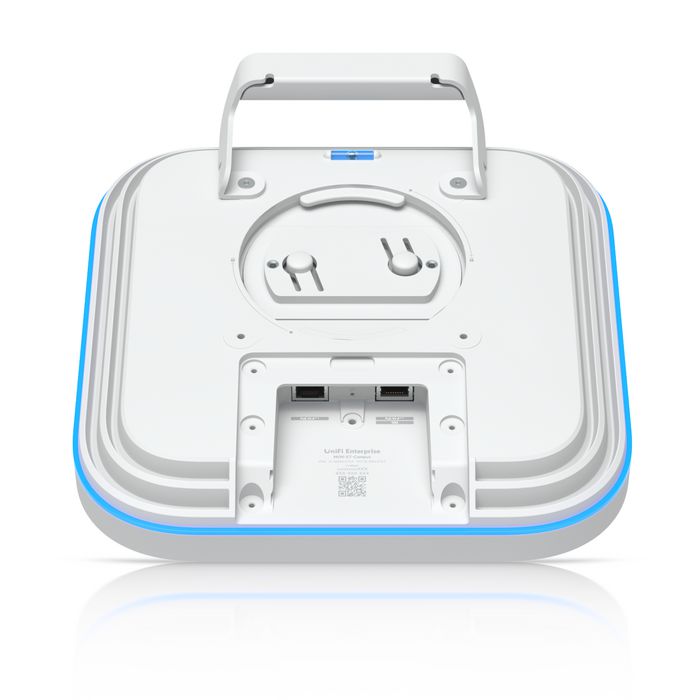 Ubiquiti UniFi E7 Point d'accès Campus WiFi 7 intérieur/extérieur - WiFi 7 (11be) Dual-Band jusqu'à 8.6 Gbps, 10G Ethernet, antennes 4x4 directionnelles