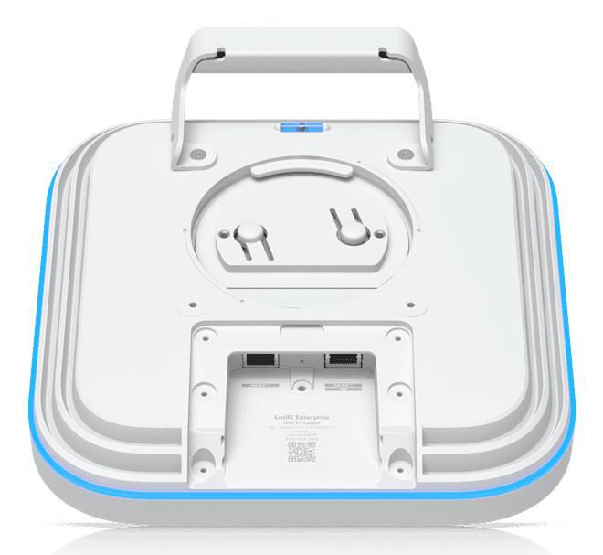 Ubiquiti UniFi E7 Point d'accès Campus WiFi 7 intérieur/extérieur - WiFi 7 (11be) Dual-Band jusqu'à 8.6 Gbps, 10G Ethernet, antennes 4x4 directionnelles