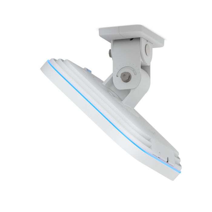 Ubiquiti UniFi E7 Point d'accès Campus WiFi 7 intérieur/extérieur - WiFi 7 (11be) Dual-Band jusqu'à 8.6 Gbps, 10G Ethernet, antennes 4x4 directionnelles