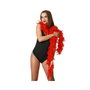 BigBuy Carnival Boa de plumes Rouge Années 20