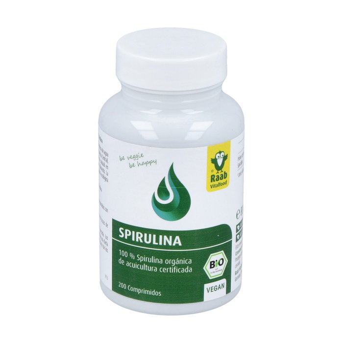 Raab Alga Spirulina Bio 200 comprimés Raab Alga Spirulina Bio 200 comprimés