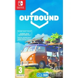 Just For Games Outbound - Jeu de Survie, Exploration et Construction en Monde Ouvert Multijoueur jusqu'à 4 Joueurs - Nintendo Switch