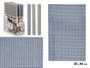 Kinvara Lot de sets de table tressés 30x45 cm en PVC et polyester - Couleurs assorties (Set de 48)