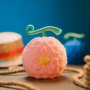 ERIK Lampe One Piece 'Flower-Flower' modèle fruit - Hauteur 160 cm, largeur 160 cm, profondeur 175 cm