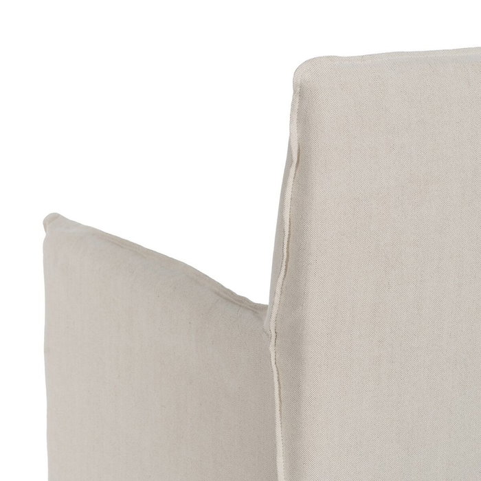 Fauteuil Crème Plume Bois de pin Foam 75 x 76 x 90,5 cm Fauteuil Crème Plume Bois de pin Foam 75 x 76 x 90,5 cm