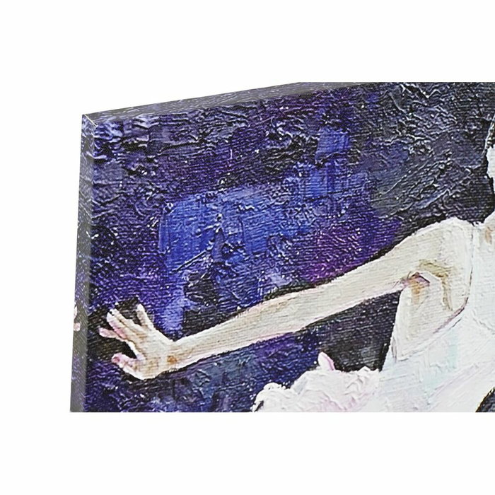 DKD Home Decor Toile Pin Danseuse Classique 40 x 1,8 x 60 cm