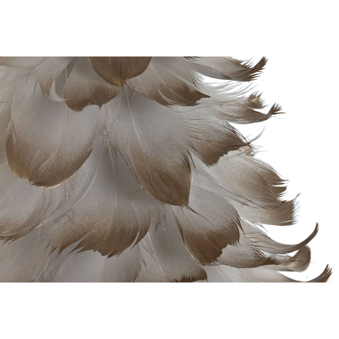 Sapin de Noël Home ESPRIT Blanc Doré Carton Plume 22 x 22 x 46 cm (2 Unités) Sapin de Noël Home ESPRIT Blanc Doré Carton Plume 22 x 22 x 46 cm (2 Unités)