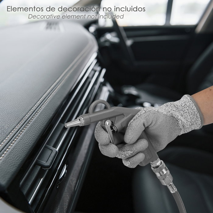 WOLFPACK LINEA PROFESIONAL Pistolet de soufflage d'air comprimé avec adaptateur rapide