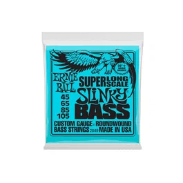 ERNIEBALL Set Bajo Slinky S.Steel Extra 45-105