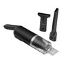 Kitchenaid 5KKVR100BM Aspirateur de cuisine sans fil sans batterie noir mat, 130 ml, deux vitesses, pour migales et déchets secs
