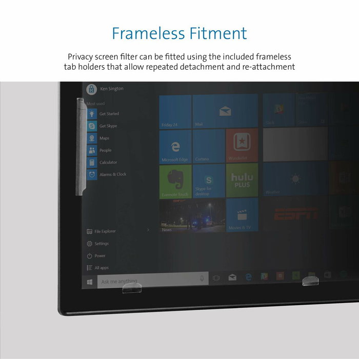 Filtre de Confidentialité pour Moniteur Kensington Filtre de Confidentialité pour Moniteur Kensington