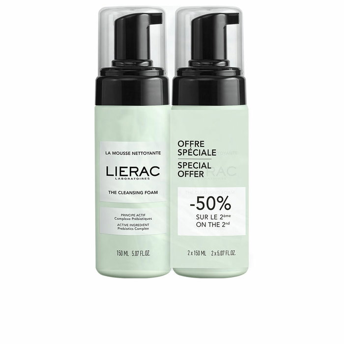 Lierac Mousse Nettoyante Démaquillante Pack 2 x 150 ml Lierac Mousse Nettoyante Démaquillante Pack 2 x 150 ml