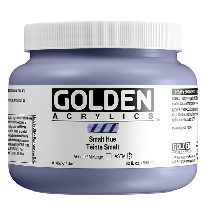 Golden Peinture Acrylique Heavy Body Teinte Émail 946 ml Golden Peinture Acrylique Heavy Body Teinte Émail 946 ml