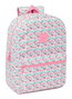 Safta Sac à dos pour ordinateur portable 15,6" recyclé motif fleurs, 32 x 43 x 14 cm