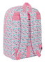 Safta Sac à dos pour ordinateur portable 15,6" recyclé motif fleurs, 32 x 43 x 14 cm