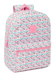 Safta Sac à dos pour ordinateur portable Moos Flores 15,6'' en matériau recyclé
