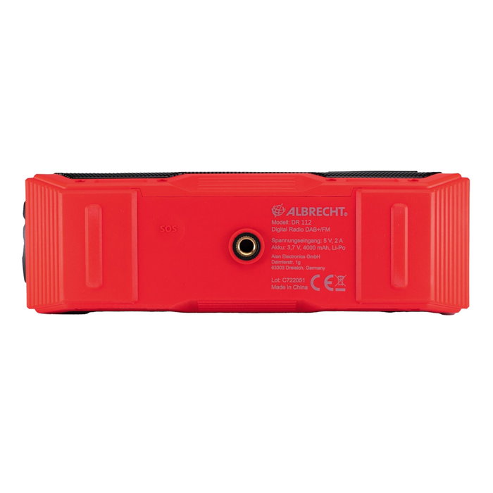 Albrecht DR 112 DAB+ Outdoor- Crank Radio