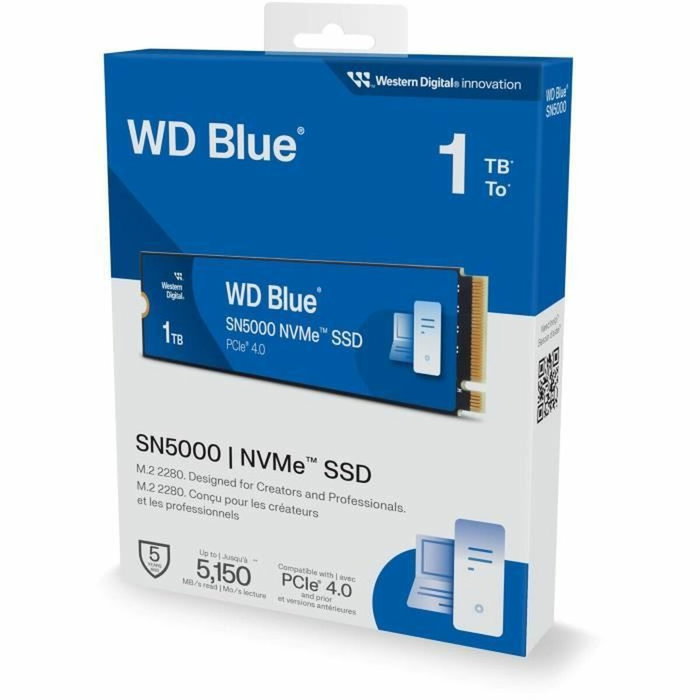 Western Digital WD Blue SN5000 NVMe SSD 1 To