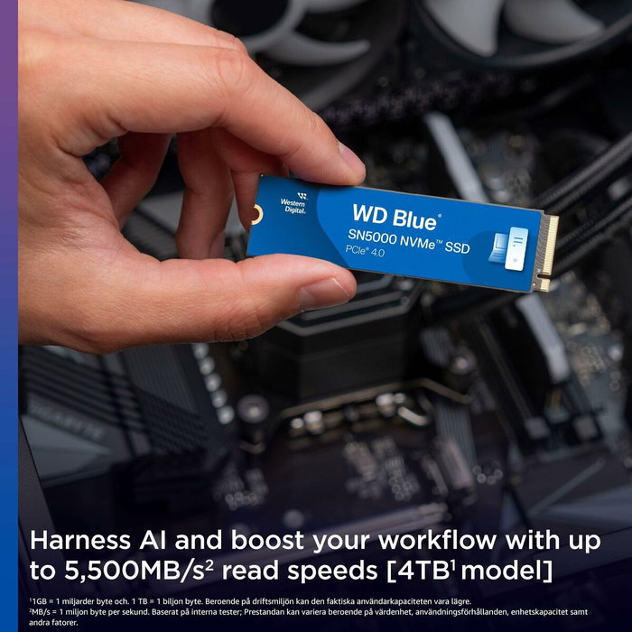 Disque dur Western Digital WDS100T4B0E 1 TB SSD