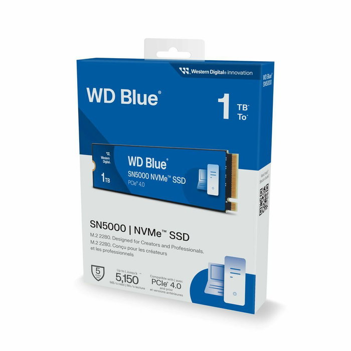 Disque dur Western Digital WDS100T4B0E 1 TB SSD