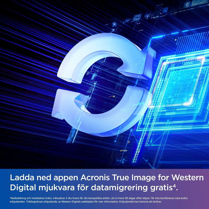 Disque dur Western Digital WDS100T4B0E 1 TB SSD