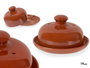 La Dehesa Quesera Petite 19 cm en Terre Cuite Non Réfractaire Couleur Miel (Set de 4)