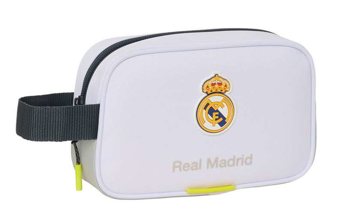 Safta Trousses de voyage Real Madrid Équip. 25/26 - 22 cm (22 x 13.5 x 8 cm) - Neceser homologué - Dès 3 ans
