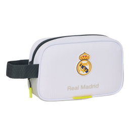 SAFTA Neceser de voyage Real Madrid Équip. 25/26 Blanc Sportif