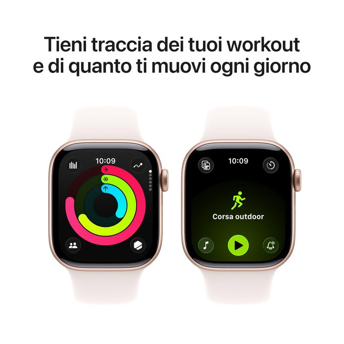 Apple Watch Series 11 GPS + Cellular 42mm Or rose Aluminium Apple Watch Series 11 GPS + Cellular 42mm Or rose Aluminium
