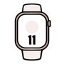 Apple Watch Series 11 GPS + Cellular 42mm Or rose Aluminium