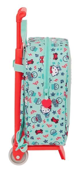 Safta Moch 232+Carro 805 Mallette Hello Kitty "Sea Lovers" 22 x 27 x 10 cm pour enfants à partir de 3 ans Safta Moch 232+Carro 805 Mallette Hello Kitty "Sea Lovers" 22 x 27 x 10 cm pour enfants à partir de 3 ans