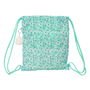 Sac à dos serré par des ficelles Safta Cuore Menthe 35 x 40 x 1 cm