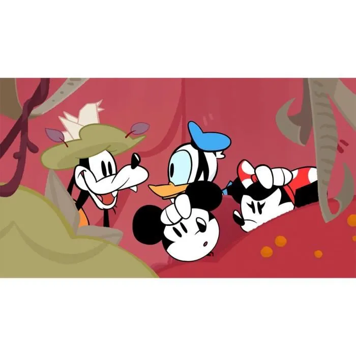 Disney Illusion Island - Jeu d'aventure et de plateformes 2D coopératif (jusqu'à 4 joueurs) pour Nintendo Switch avec doublage intégral