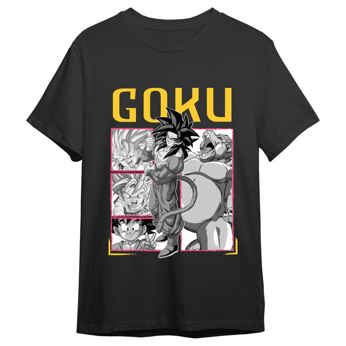 TOEI ANIMATION - T-shirt adulte Dragon Ball GT Goku Super Saiyan 4 en coton - Taille M TOEI ANIMATION - T-shirt adulte Dragon Ball GT Goku Super Saiyan 4 en coton - Taille M