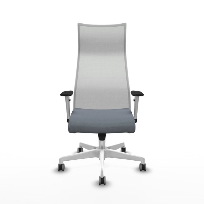 Piqueras y Crespo Chaise de Bureau Albacete Gris et Blanc Piqueras y Crespo Chaise de Bureau Albacete Gris et Blanc