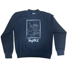 PIERROT Sudadera Sasuke Naruto pour Enfant - 100% Coton - 280gr - Taille : 6