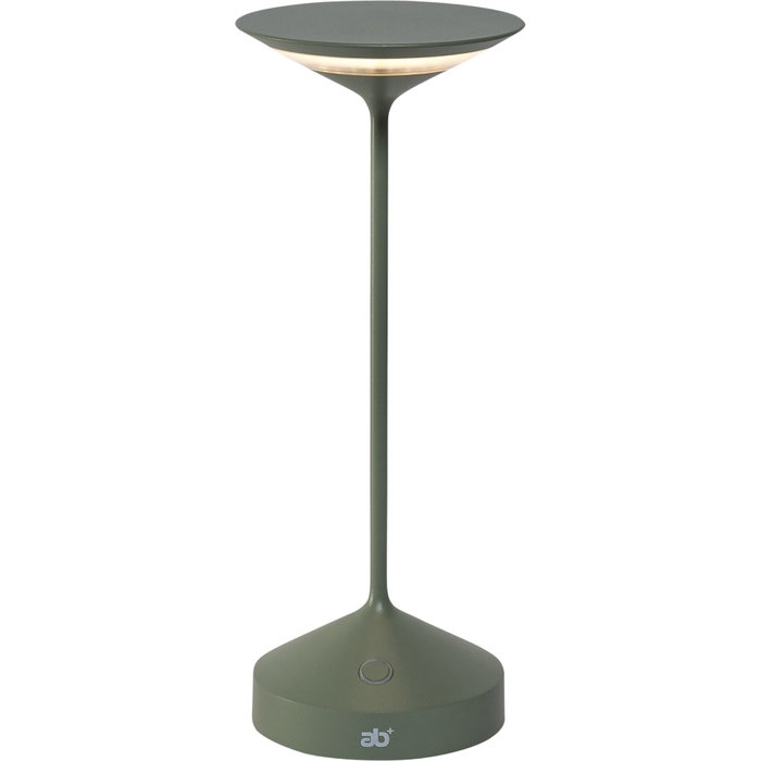 ab+ Tempo Lampe de table portable vert sauge ab+ Tempo Lampe de table portable vert sauge