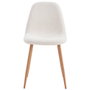 Home Deco Factory Chaise Tapissée Rizo Freya